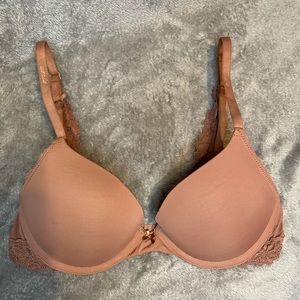 Brown aerie padded bra